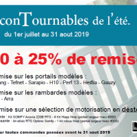 Les incontournables de l'été ! Remise exceptionnelle de 10 à 25% sur les portails !