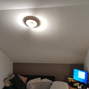 Création d'une fenêtre de toit VELUX sur un palier par HABITAT ENERGY Les Ulis